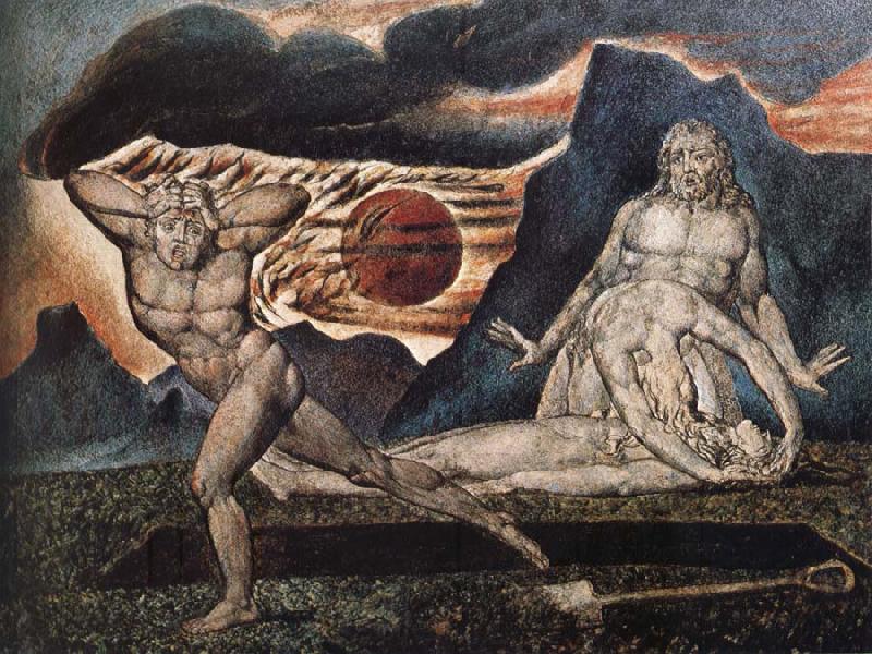 William Blake The Body of Abel Found by Adam and Eve Germany oil painting art